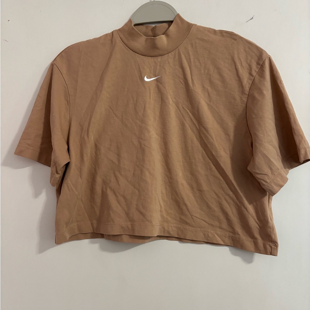 Nike Women's Tan Crop Top